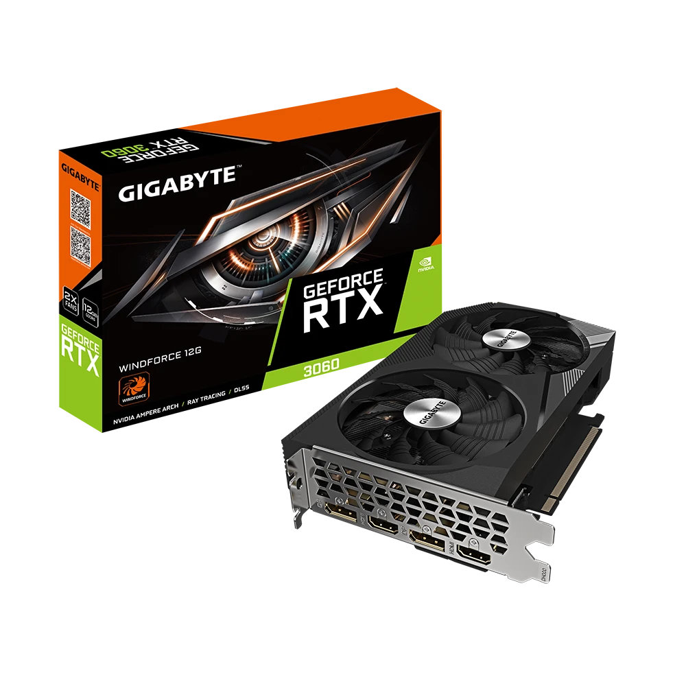 Gigabyte GeForce RTX 3060 WINDFORCE 12G  (Rev. 2.0)